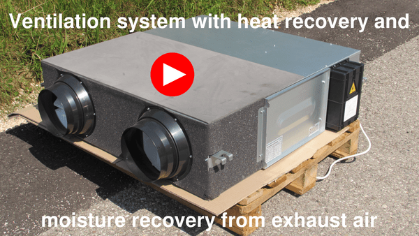 Ventilation systems with heat and moisture recovery
Extremely economical and quiet, yet large power reserves to have the best indoor air quality even at a large party. Is of course part of the basic equipment.